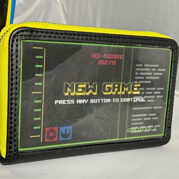 Loungefly Star Wars Vintage Video Game Lenticular Backpack/Wallet NYCC ‘23 LE - Picture 11 of 15